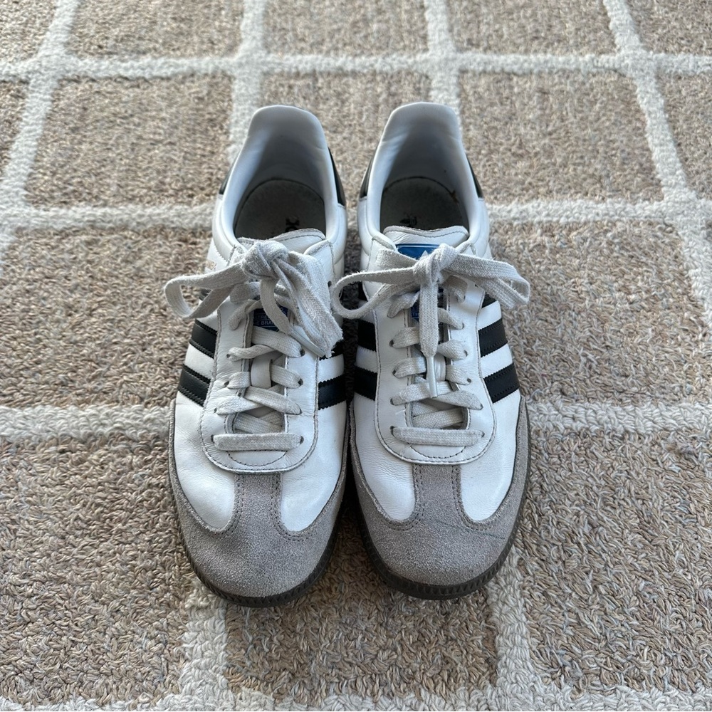adidas White and Gray Women's Sneakers